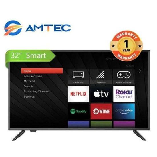Picture of Amtec 32R1S, 32" Inch Frameless Android LED Smart TV with Bluetooth (1YR WRTY)